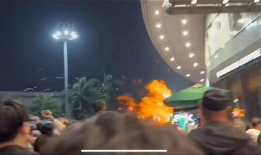 氢气球爆炸视频,惊心动魄！氢气球爆炸现场惊险瞬间